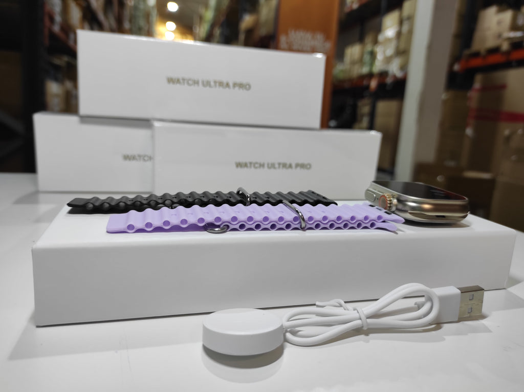 Smartwatch Ultra Pro con 2 Correas (Negro + Morado ) - additional image 5