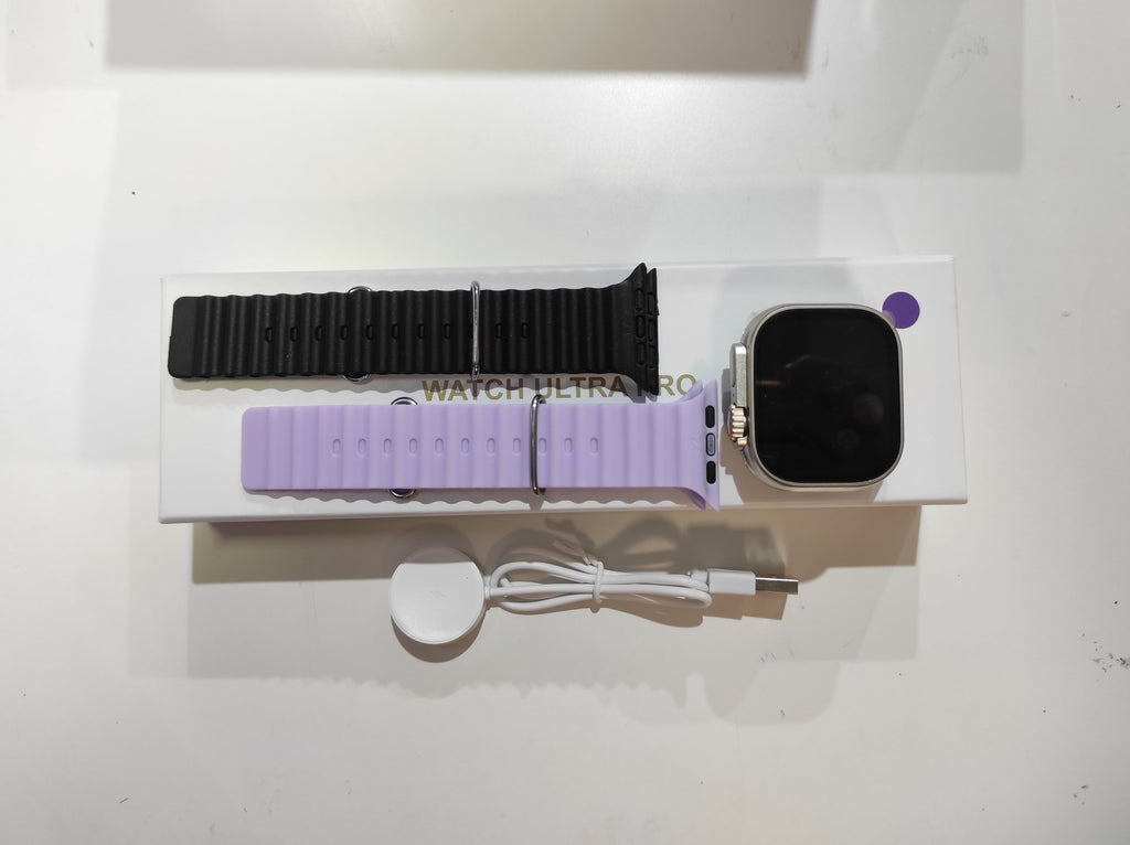 Smartwatch Ultra Pro con 2 Correas (Negro + Morado ) - additional image 6