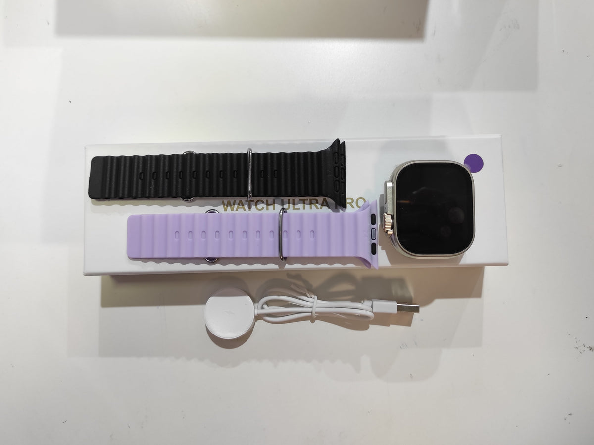 Smartwatch Ultra Pro con 2 Correas (Negro + Morado ) - additional image 6