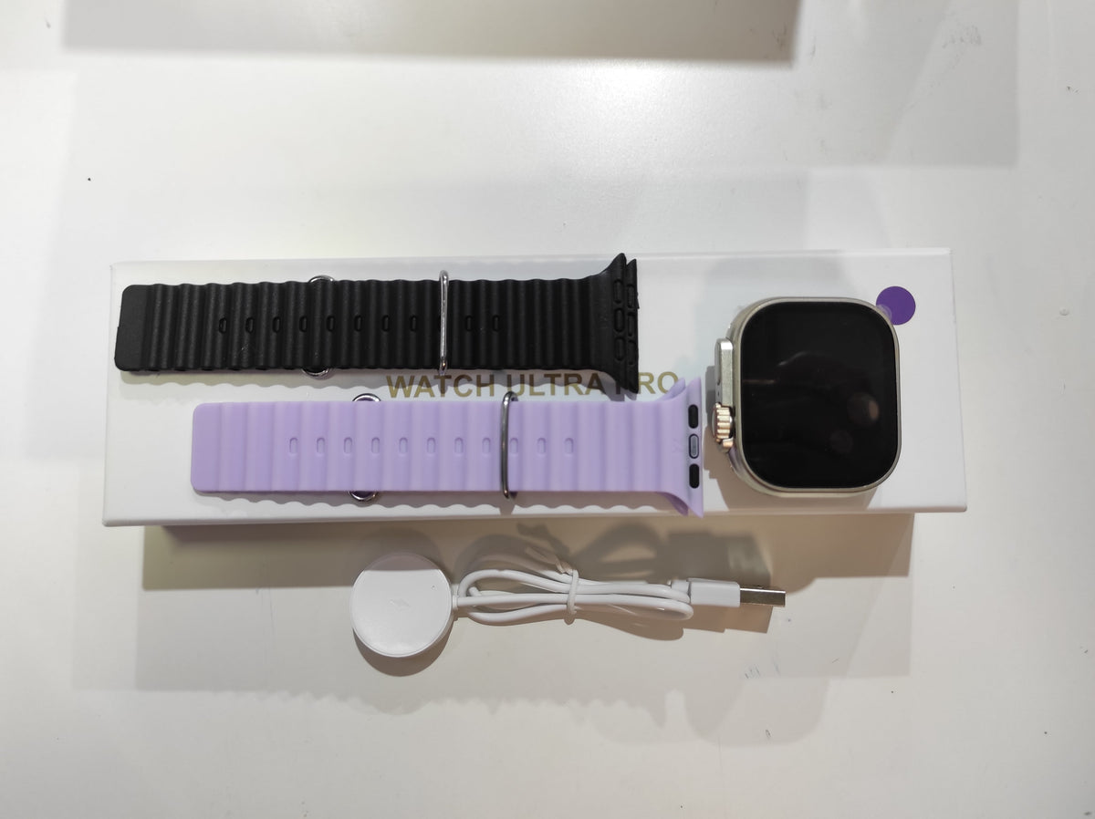 Smartwatch Ultra Pro con 2 Correas (Negro + Morado ) - additional image 7