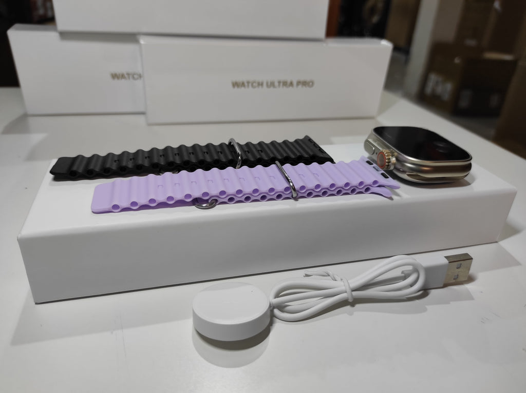 Smartwatch Ultra Pro con 2 Correas (Negro + Morado ) - additional image 9