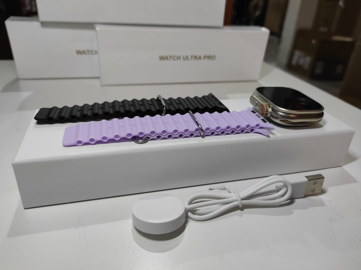 Smartwatch Ultra Pro con 2 Correas (Negro + Morado ) - additional image 9