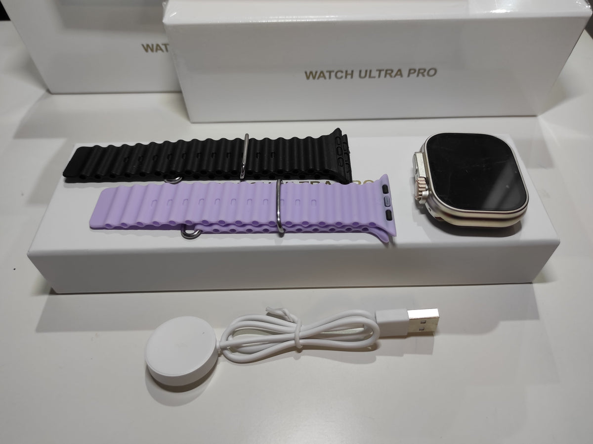 Smartwatch Ultra Pro con 2 Correas (Negro + Morado ) - additional image 11